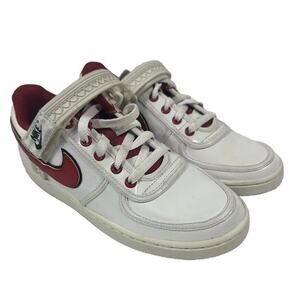 Nike Vandal Low White Varsity Red Sneaker 316555-161 US Women’s Size 8.5